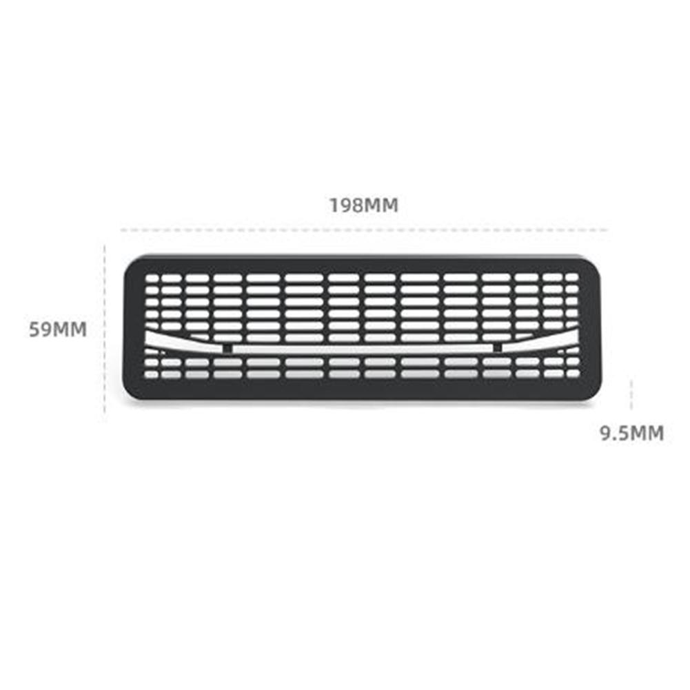For Tesla For Model Y For Juniper 2026 Rear Row Air Outlet Protective Cover Under Seat Air Vent Protector Air Out Let Cover