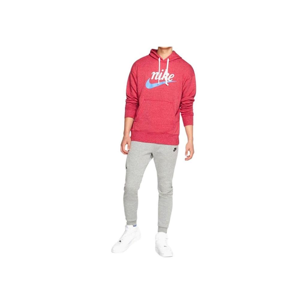 Nike Мужская толстовка с капюшоном и логотипом Heritage University Red BV2934-657
