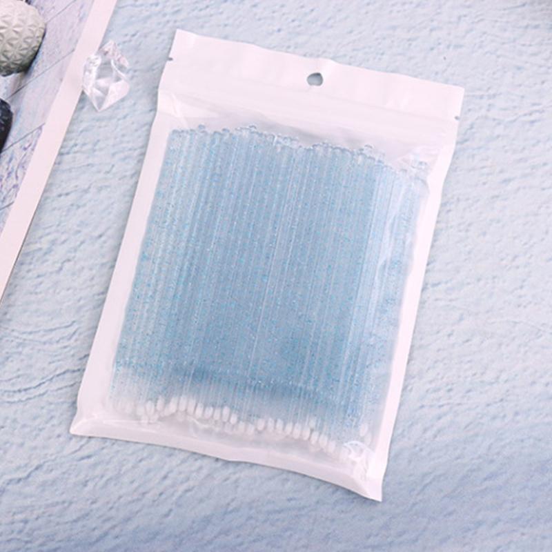 100 шт одноразовые микрощеточки для туши аппликаторы тампоны для удаления ресниц микрощеточки для наращивания ресниц кисти для макияжа инструменты