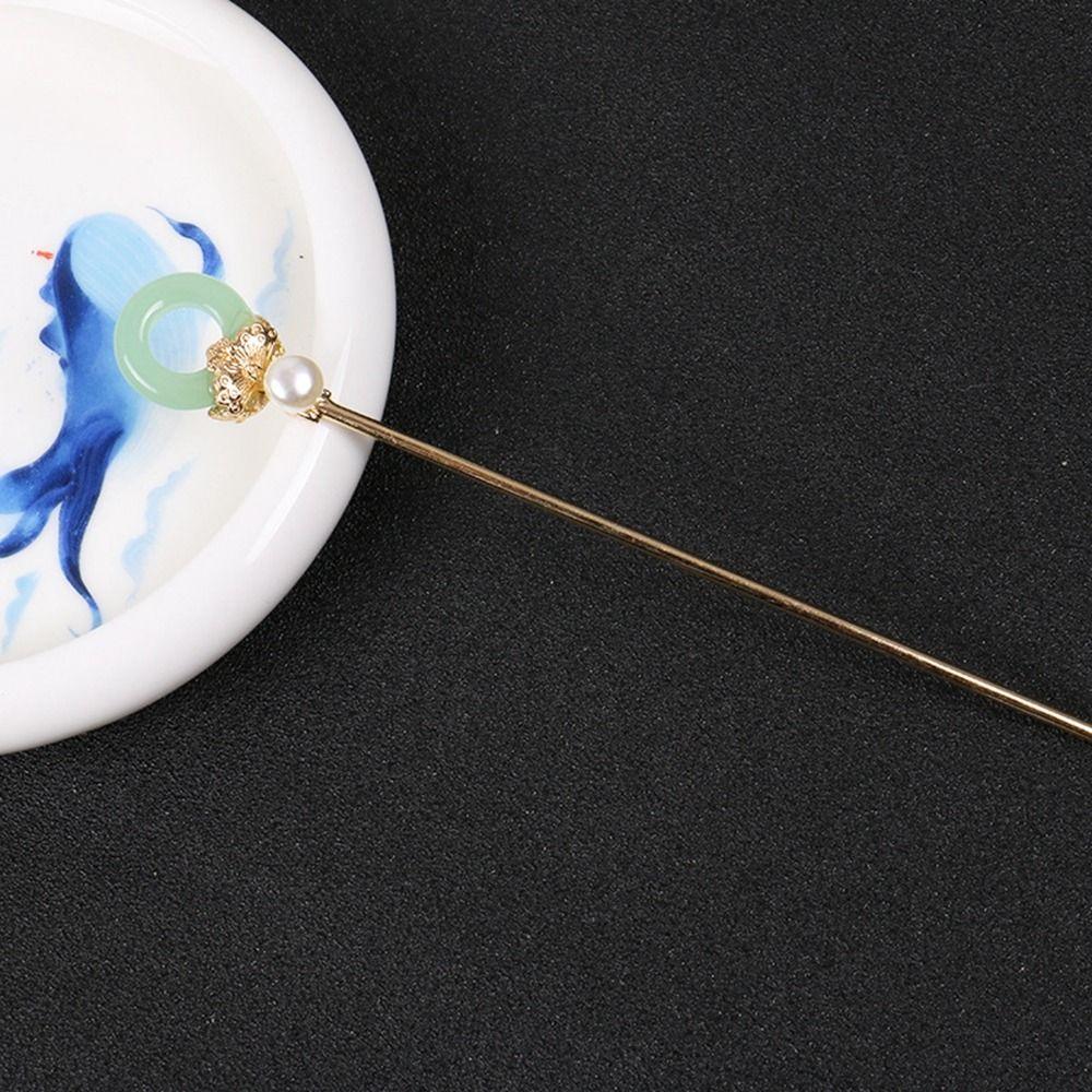 Accessories Pearl Chinese Style Headwear Hanfu Hair Sticks Ancient Headwear Ancient Style Hairpin