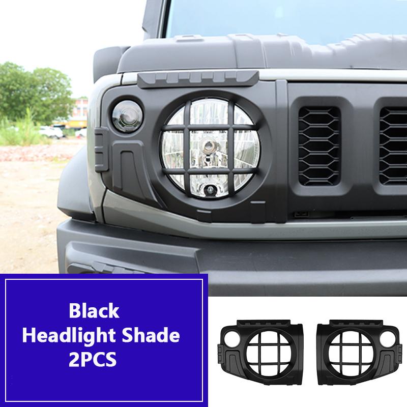 2 шт. Аксессуары для крышек передних фар автомобиля Для Suzuki Jimny JB64 Sierra JB74W 2019-2025 Модифицированная защитная крышка фар
