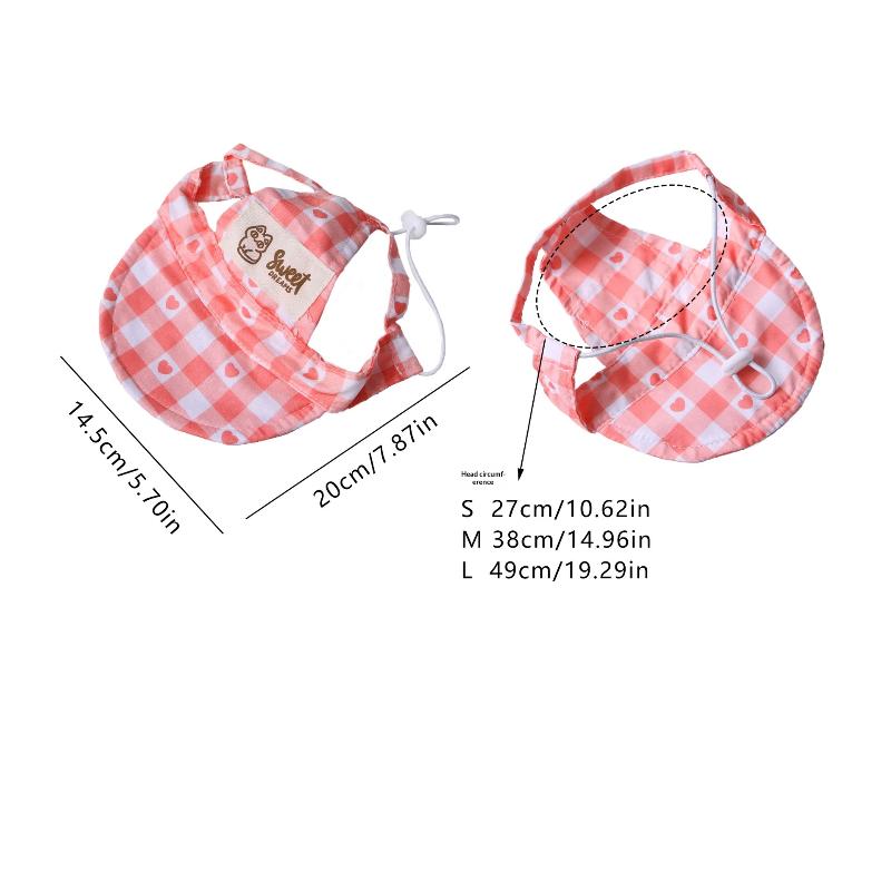 Adjustable Cowboy Hat For Small Dogs Cats With Ear Holes Tiny Pet Birthday Party Outfit Fashionable Design