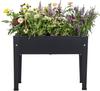 BAOYOUNI Planter with Deep Home Vegetable Wall Pot Flower Flower Gardening Flower Flower Outdoor Legs, Large, Stand, Trug, Hugger, Rectangular, Stand,
