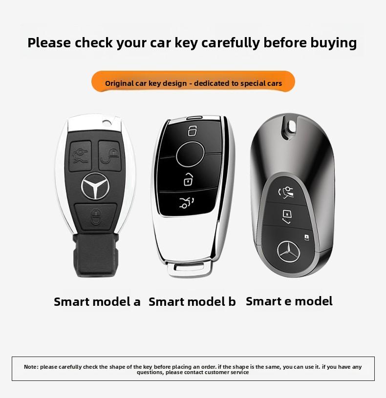 OFK3 For 22-25 Mercedes-Benz EQA260 key cover new EQB350 car EQC personalized decoration product package shell buckle
