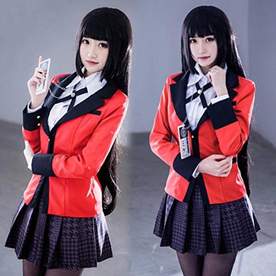 Костюм для косплея Kakegurui Юмэко Джабами, униформа, одежда для выступлений, сценический наряд [WW_Dreaming] (Женский L)