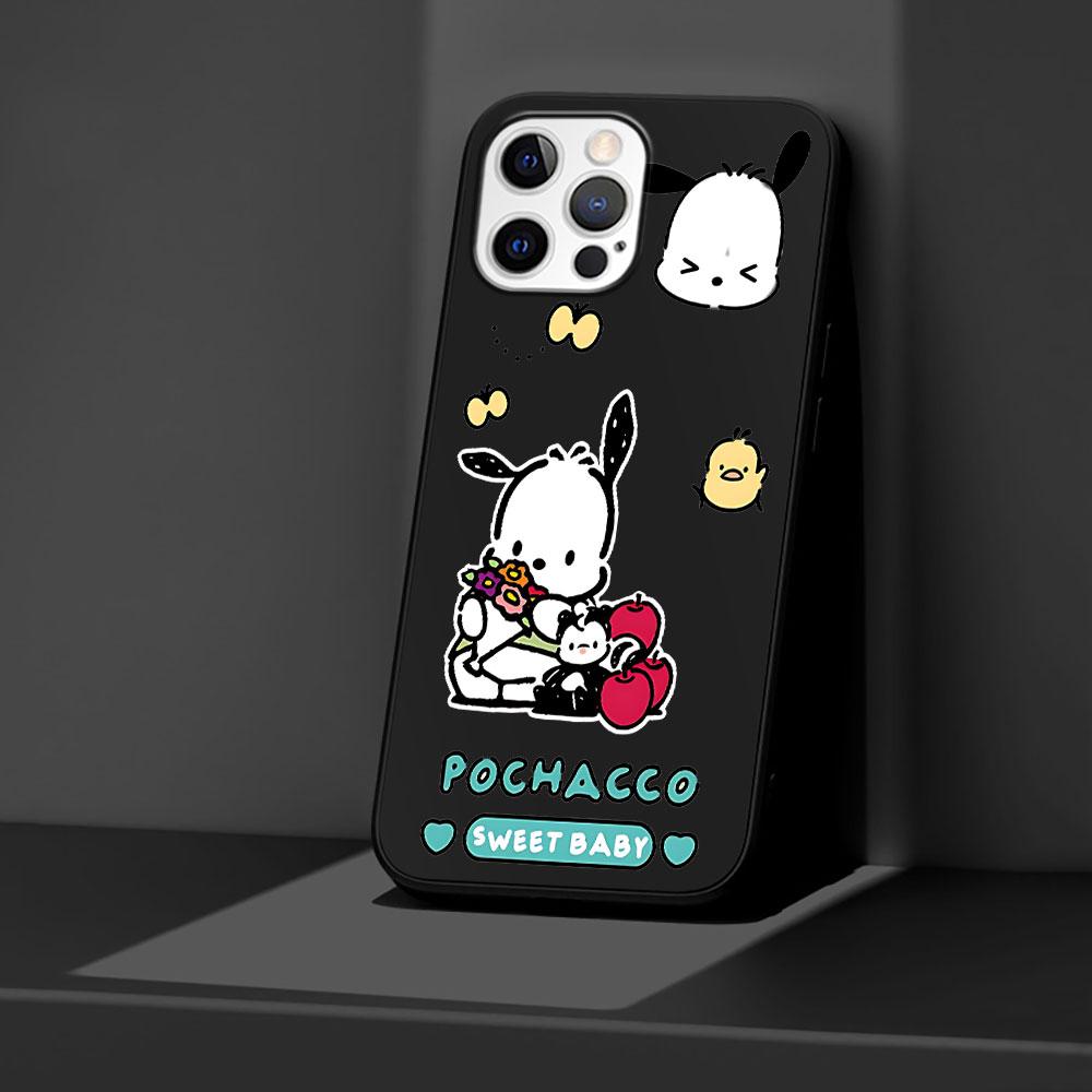 Чехол Cinnamoroll Kuromi для Apple iPhone 13 14 Plus 11 12 Mini 15 Pro Max 7 8 SE 2020 X XS XR Силиконовый Мягкий Чехол для Телефона