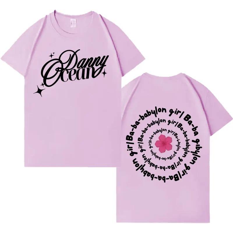 Rapper Danny Ocean Hip Hop New Album TShirt Harajuku Oversized Short Sleeve Unisexs Crew Neck Loose Cotton TShirt Fan Gift