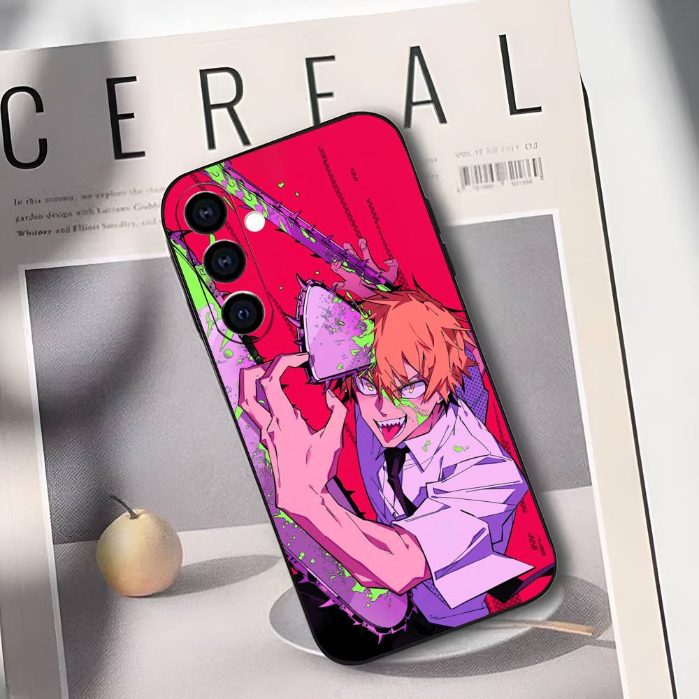 Чехол для телефона Denji C-Chainsaw-man Силиконовый Мягкий Для Samsung Galaxy A73,A72,A71,A70,A53,A52,A51