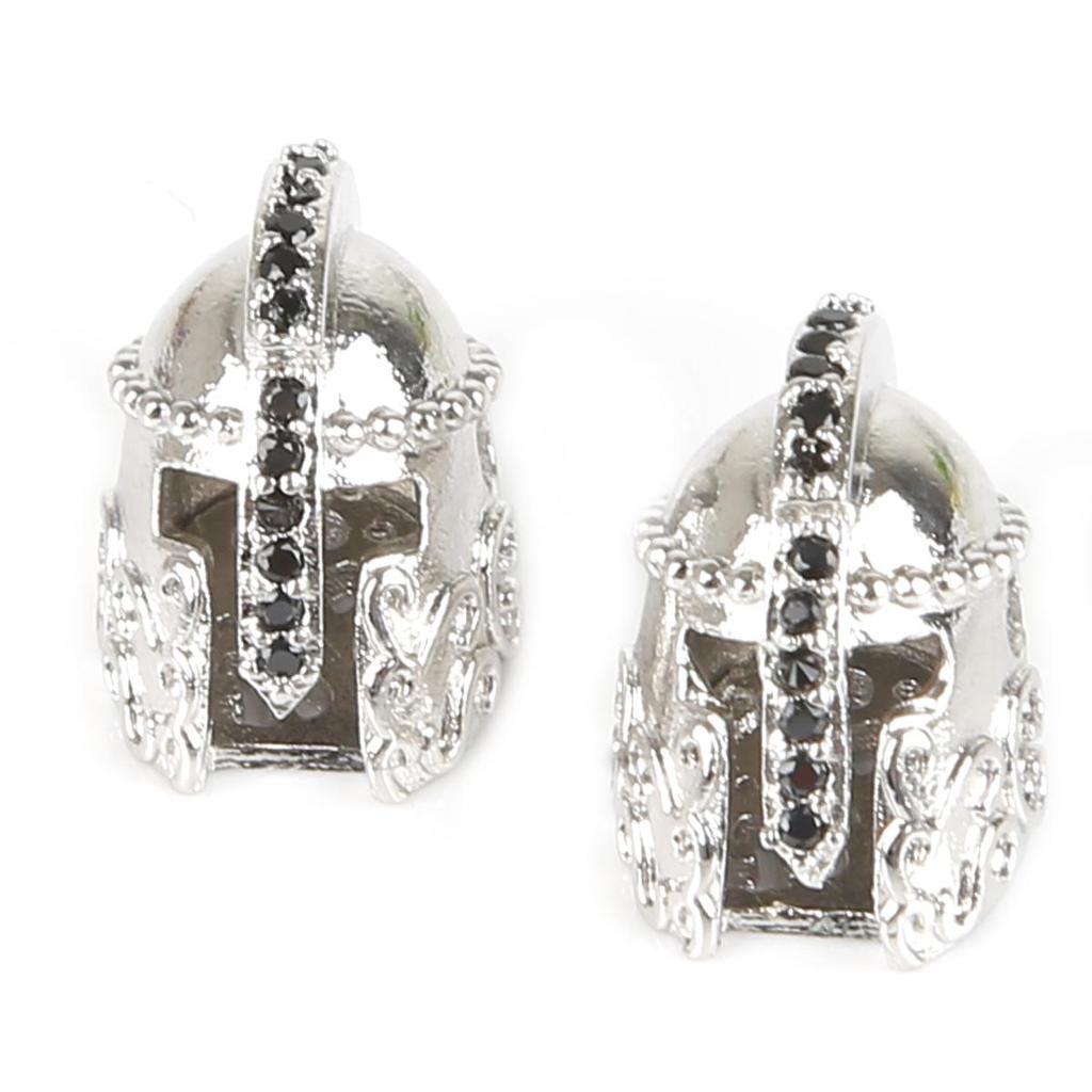 2 шт., металлические бусины с кубическим цирконием, свободные бусины, шапочка, подвеска для изготовления ювелирных изделий, аксессуары для браслетов