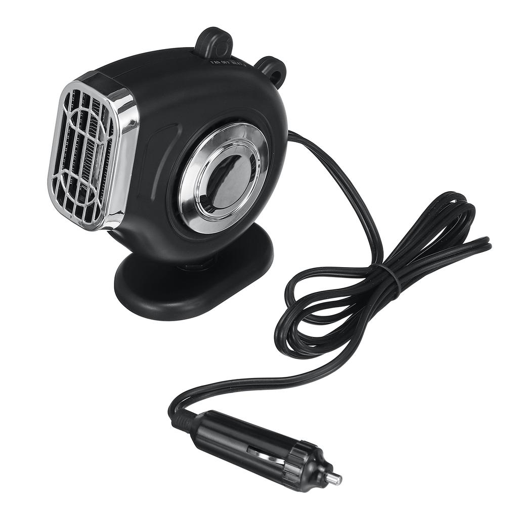 4In1 12V/24V Demister Автомобильный обогреватель Вентилятор для лобового стекла Портативный быстрый нагрев окон Противозапотеватель автомобиля Обогреватель