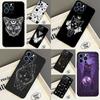 Чехол-футляр для телефона Xiaomi 17 Pro Max 15 14 Ultra 13T 14T 15T Pro POCO F7 F5 F6 X3 X5 X6 X7 Pro с рисунком 'Ведьмачество Ведьма Кот'