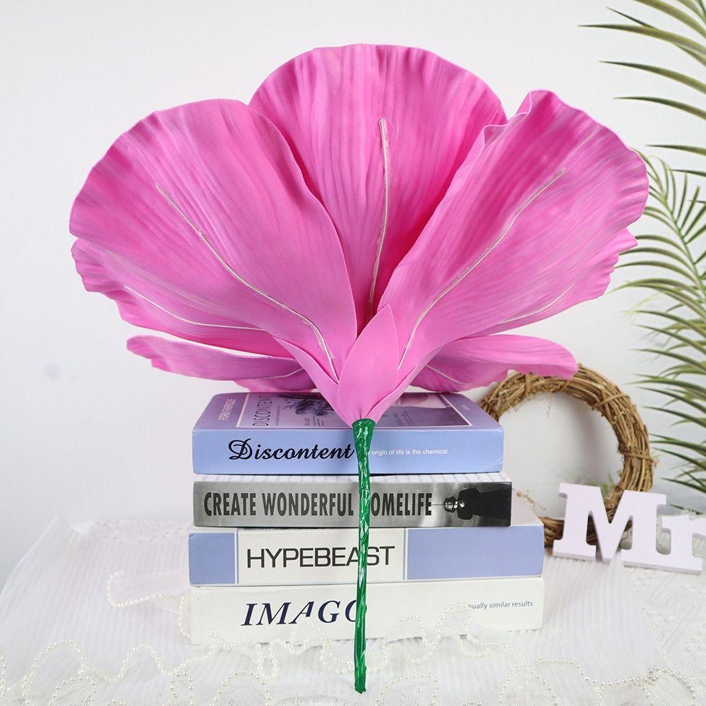 50см Имитация Оконного Цветка Гигантский Большой Сценический Цветок Новая ПЭ Роза Пена Цветок