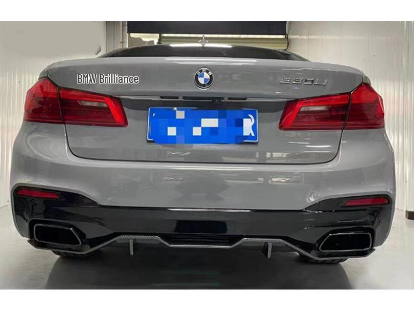 Накладки на глушитель BMW 5 серии G30/G38 Quad Exhaust Tips для 525li/530/540 MP Большой квадратный выход Модификация