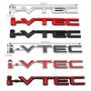 COZ1 3D Metal Car Letters Trunk Emblem Badge Decal I VTEC Sticker For Honda City Civic Accord Jazz CRV IVTEC I-VTEC Logo Accessories