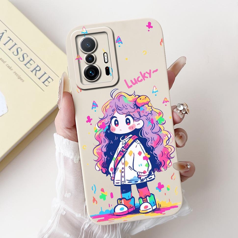 Soft TPU Cover For Xiaomi 11T Case Cute Panda Pattern Phone Case For Xiaomi 11T 12T 13T 5G Back Cover Xiaomi11T Xiaomi12T Shell