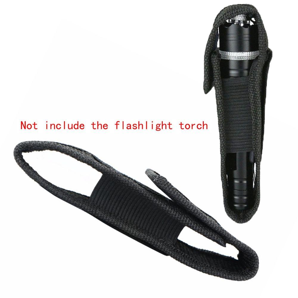 Universal Flashlight Torch Bag Holster Holder Pouch Outdoor Tool Accessories Waist Belt Case