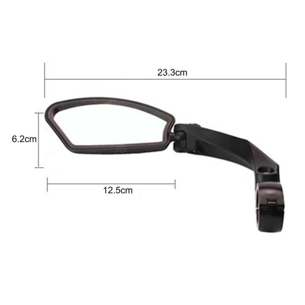Bike Mirror  Adjustable Bike Mirror  Handlebar Rearview Mirror  Convex Rearview Mirror Handlebar Bike Motorcycle Mirror