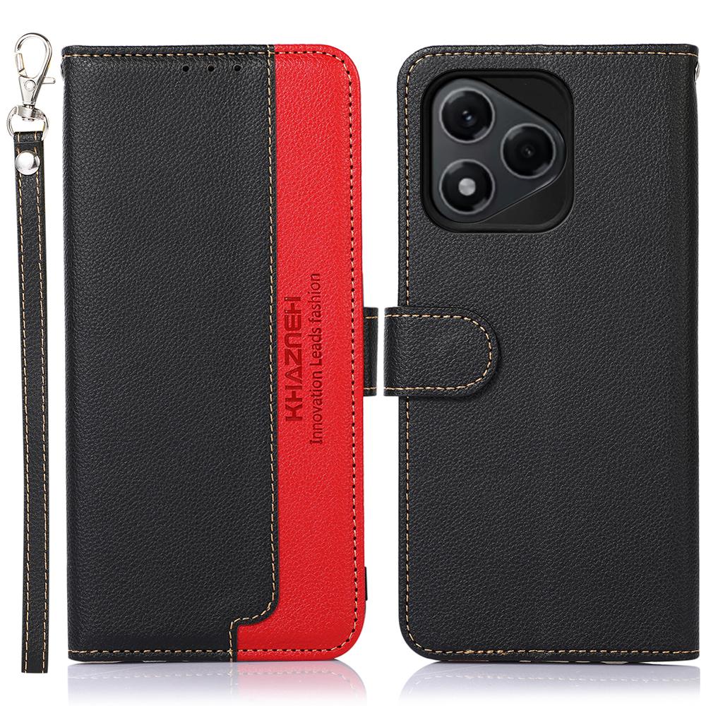 KHAZNEH For Honor 400 Lite Case RFID Blocking Wallet PU Leather Phone Cover