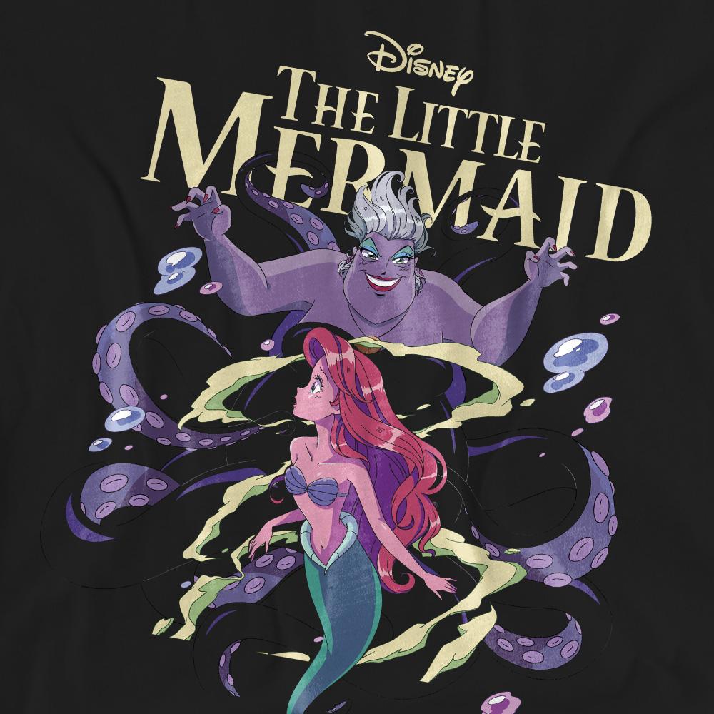Little Mermaid Unisex Adult Ariel & Ursula Anime T-Shirt
