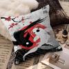 Koi Fish Maple Design Cushion Cover Happy Autumn Harvest Decor Holiday Decorati Pillow Cover