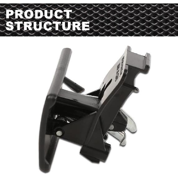 Ручка перчаточного ящика Панель приборов Защелка Совместима с Hummer H3 2006 2007 2008 2009 2010 Черный Правый 1 шт.