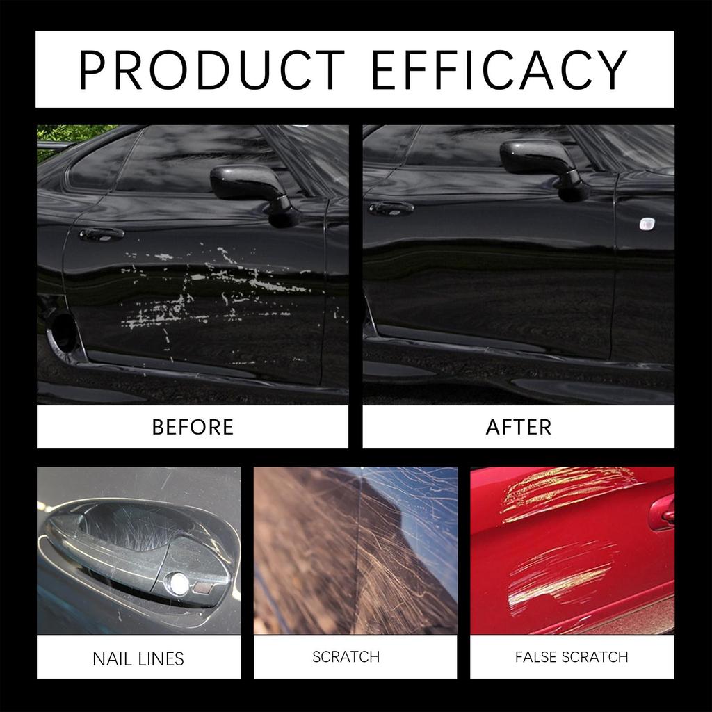 Homonth Car Paint Scratch Repair Cream Nano Coating Scratch Remover Gloss Restoration Polishing Agent for Car Body Care 120g