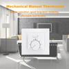 Minco Heat Room Flooring Heating Thermostat 230V AC,50/60Hz 16A Mechanical Temperature Controller With External Sensor Fuel Injectors 6
