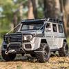 1:24 Литой металлический игрушечный автомобиль Модель G550 4X4 Edition Adventure Внедорожник Модель Со Звуком и Светом Игрушка SUV Для Мальчиков Подарки