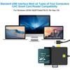 USB 2.0 Type-C считыватель смарт-карт: Универсальное решение для карт IC, банковских карт, SIM-карт, удостоверений личности и CAC