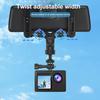Антивибрационный автомобильный держатель 360° Регулируемый держатель для камеры заднего вида Держатель для видеорегистратора (DVR) для экшн-камер Insta 360
