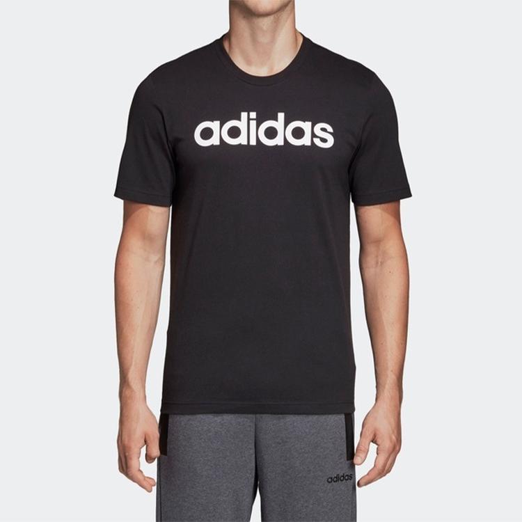 adidas Футболка ESSENTIALS Мужская Черная DU0404