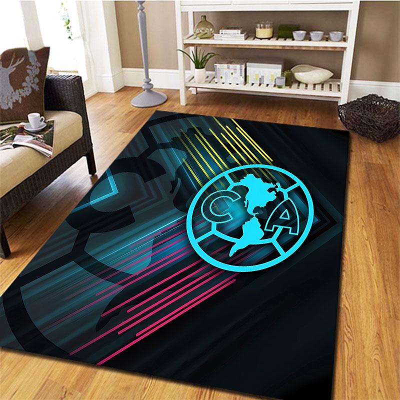 Club America Carpet Rug for Living Room Bedroom Home Sofa Decoration,Kids play Non-slip Floor Mat