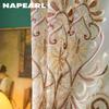 1 шт. NAPEARL в европейском стиле, высококачественный тюль, вышитые прозрачные шторы для гостиной, спальни, балкона, окна, домашнего декора