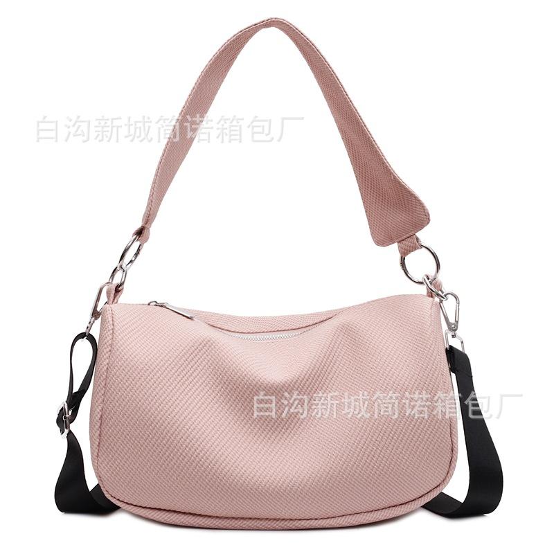 Simple Bag Fashionable Women's Messenger Bag 2025 Spring New Foreign Style Trend Texture Large Capacity Casual Shoulder Bag