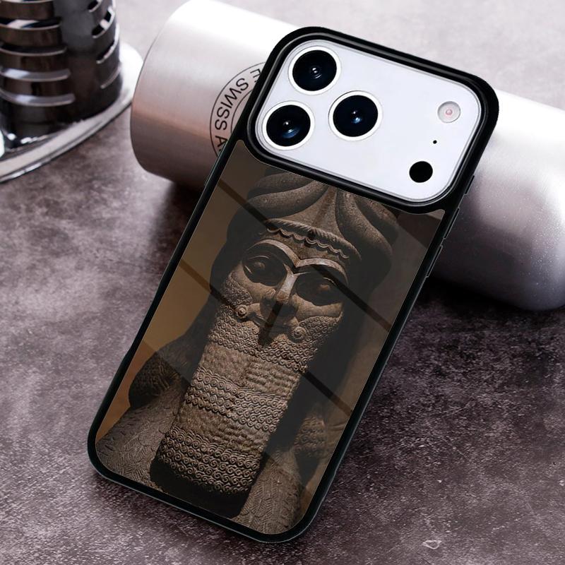 Lamassu Assyrian Mesopotamian print Phone Case for iPhone 17 16 15 Pro Max Air 14 13 12 11 Plus Shockproof Capa Cover