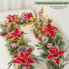 Christmas Snowflake Garland for Hotels, Malls, Windows, Doors & Stair Handrails