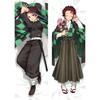 Anime Kamado Tanjiro Body Pillow Case Dakimakura Costume Throw Cushion 2-Sided Print Cover