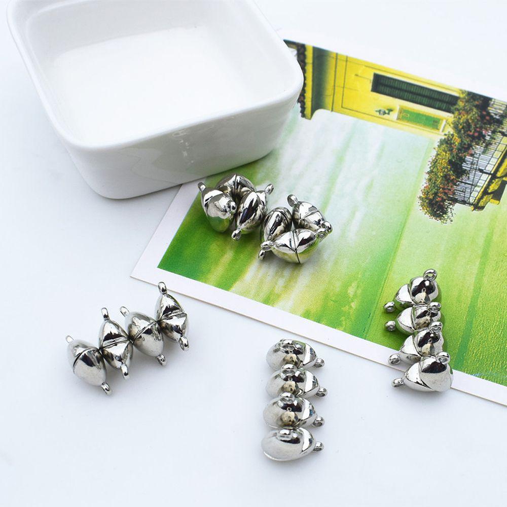 Buckle Korean Style Components Couple Jewelry Making Heart Magnet Charm DIY Jewelry Accessories