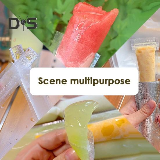 20 шт. пищевые трубки для заморозки, тонкие полезные полоски, сумки для льдогенератора