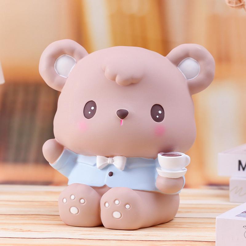 Милое розовое украшение-копилка - большая емкость для монет для студентов, подарок на праздник