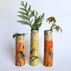 Вазы Bohemian Spring Family Bud с характерными вставками, расписанными вручную, вазы Spring Bud, вазы в стиле Bohemian, декор для гостиной и дома