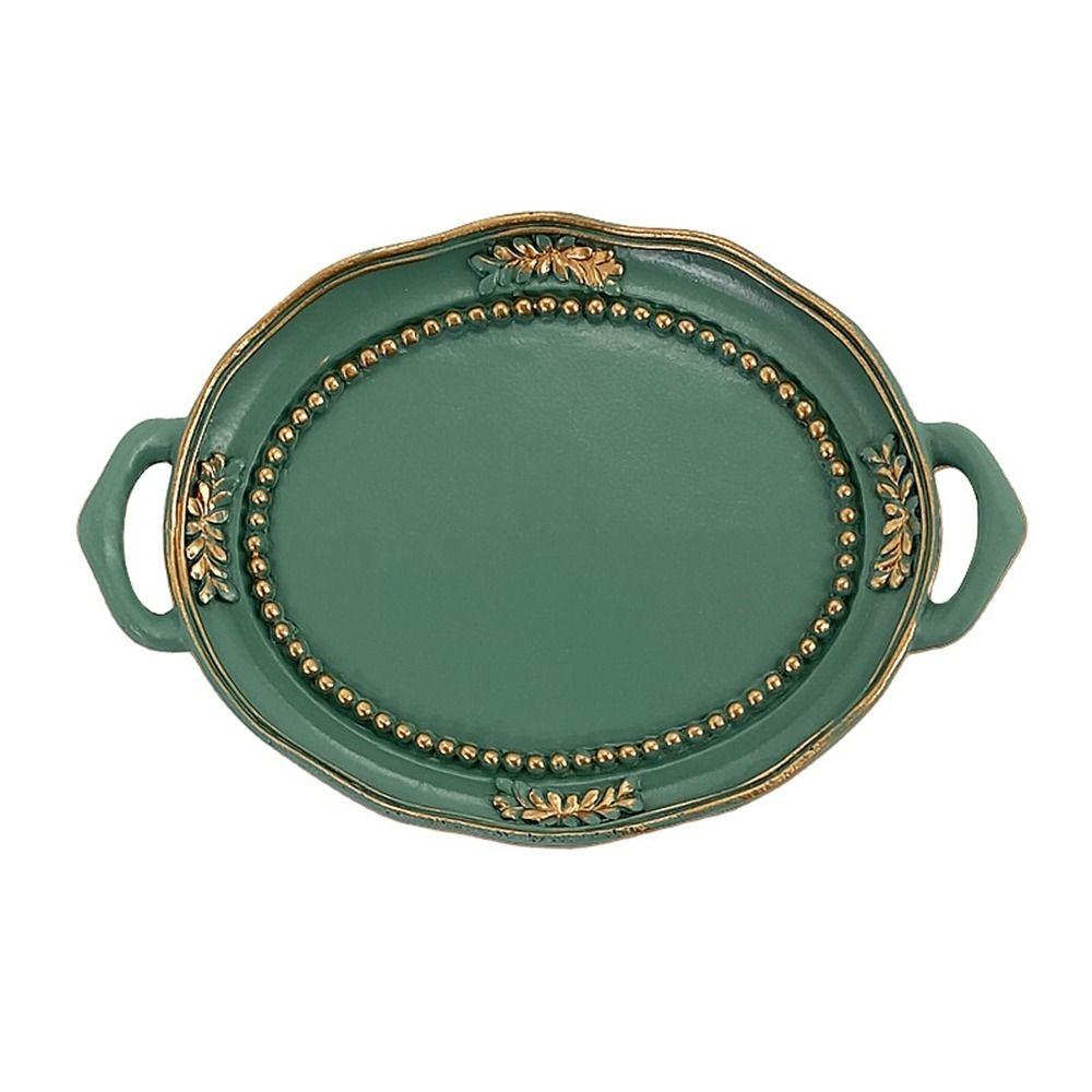 resin Decorative Jewelry Plate Nordic Jewelry Display Tray New Jewelry Dish Necklace Earrings