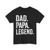 Dad Papa Legend Shirt, Father's Day Father Men Vintage T-Shirt
