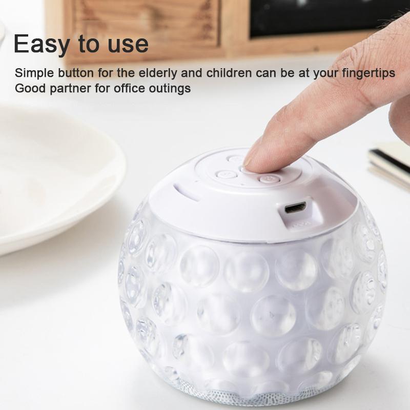 Bluetooth-динамик USB светодиодный цветной светильник для улицы портативный светодиодный фонарь стерео мини может регулировать цвет