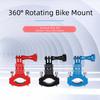 Fixed Support Bike Handlebar Mount 360 Degree Clamp Bike Fixed Support Rotary Bike Mount  Cycling