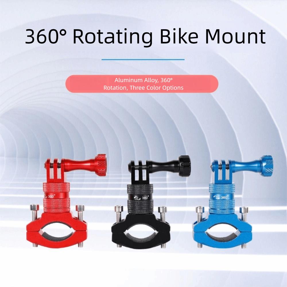 Fixed Support Bike Handlebar Mount 360 Degree Clamp Bike Fixed Support Rotary Bike Mount Cycling
