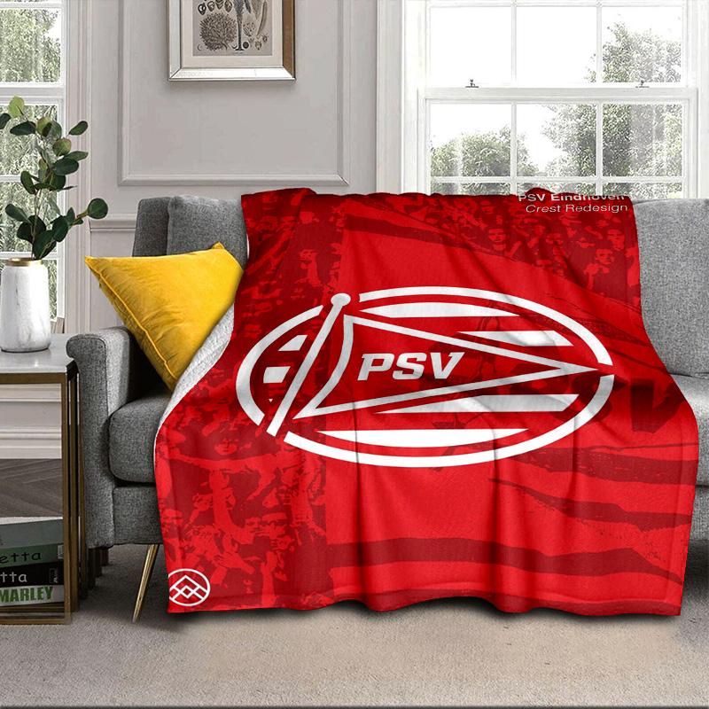 Psv Eindhoven Redesign Portable Blanket/Soft Blanket Bedding Blanket Suitable for Travel Camping Living Rooms Offices Sofas Fan Gifts