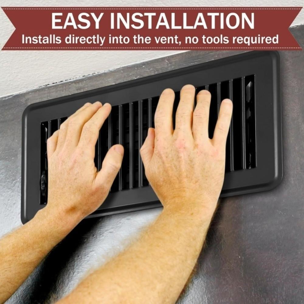 Высокоэффективная Сверхпрочная Вентиляционная Решетка 4*10 Дюймов Напольные Вентиляционные Решетки Офисное Здание