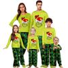 Parent-child Christmas Print Home Suit Long-sleeved Top And Pants