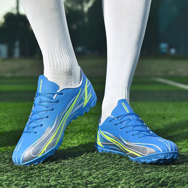 Kids Football Shoes  Broken Nails Male Teenagers Professional Artificial Grass Training Shoes Children's Football Boots